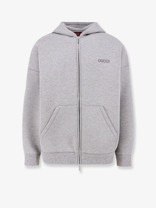 Gucci Neoprene Sweatshirt With Gucci Patch