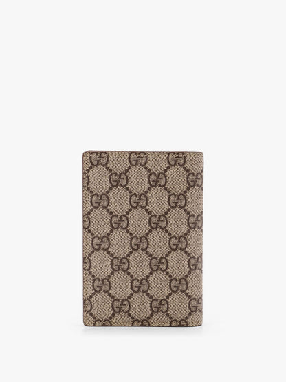 Gucci Gg Supreme Fabric Passport Case