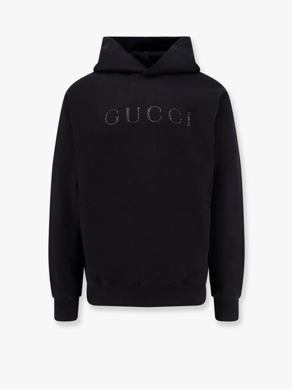 Gucci Cotton Sweatshirt With Frontal Logo