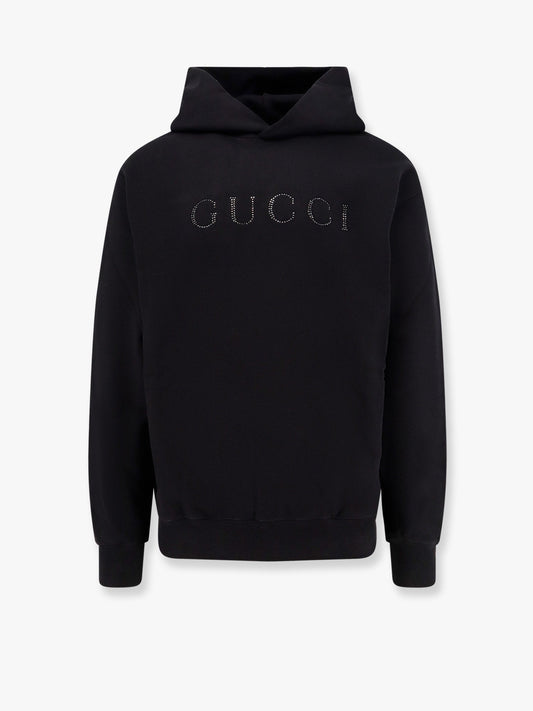 Gucci Cotton Sweatshirt With Frontal Logo