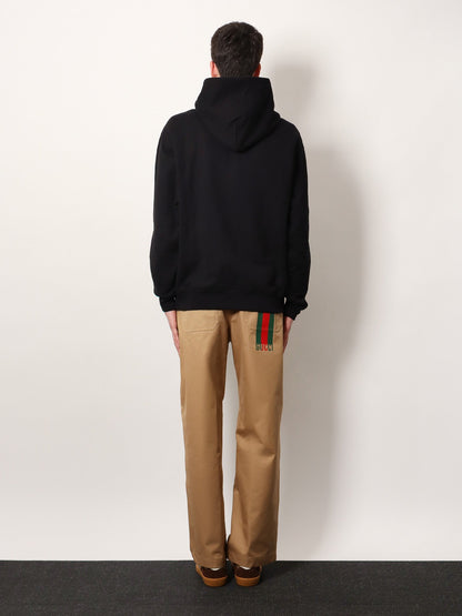 Gucci Cotton Sweatshirt With Frontal Logo