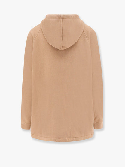 Gucci Cotton Sweashirt With Frontal Logo And Web Band