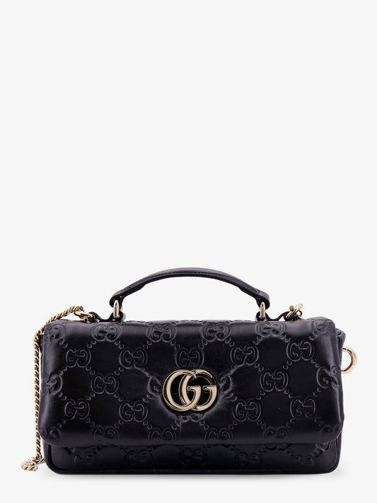 Gucci Mini Gg Milano Leather Handbag With All Over Gg Motif