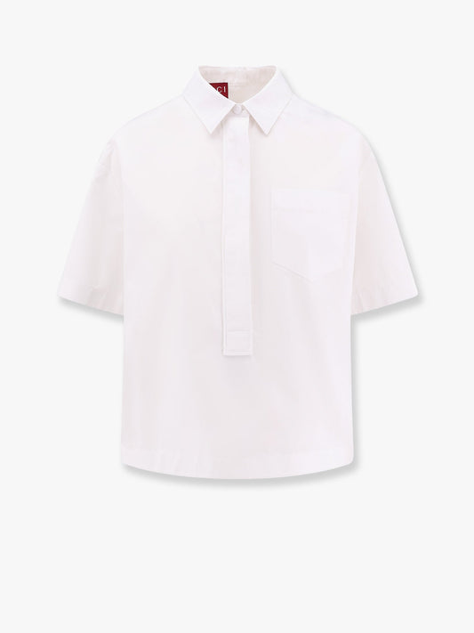 Gucci Cotton Shirt With Embossed Logo