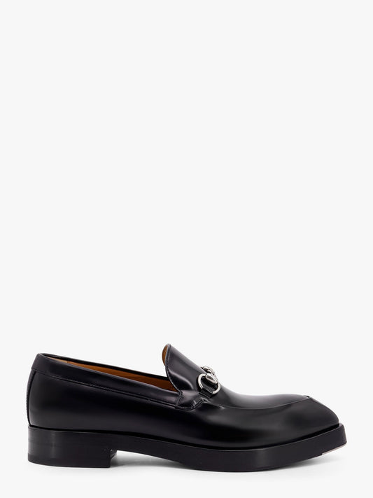 Gucci Leather Loafers With Horsebit