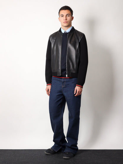 Gucci Fine Wool Sweater With Web Motif