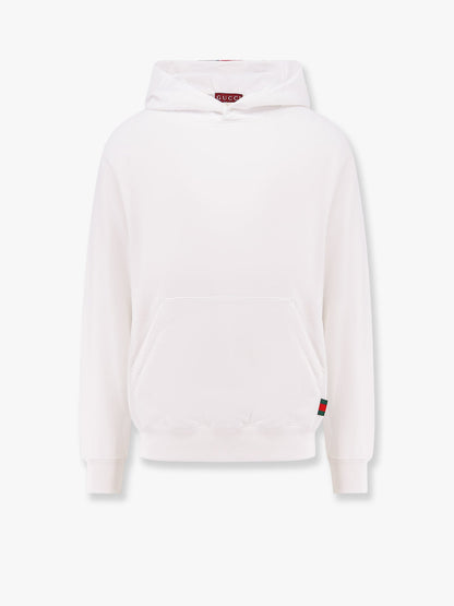 Gucci Cotton Sweatshirt With Logo On The Back