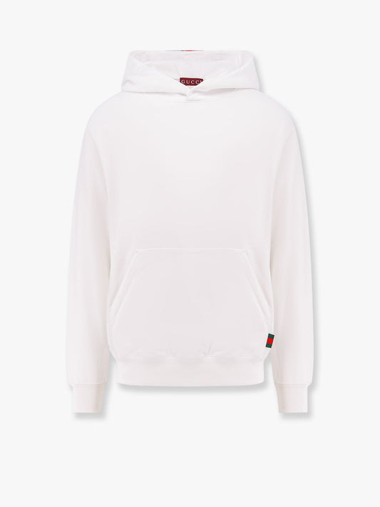 Gucci Cotton Sweatshirt With Logo On The Back
