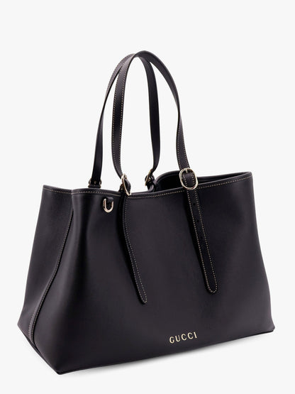 Gucci Gg Emblem Leather Shoulder Bag