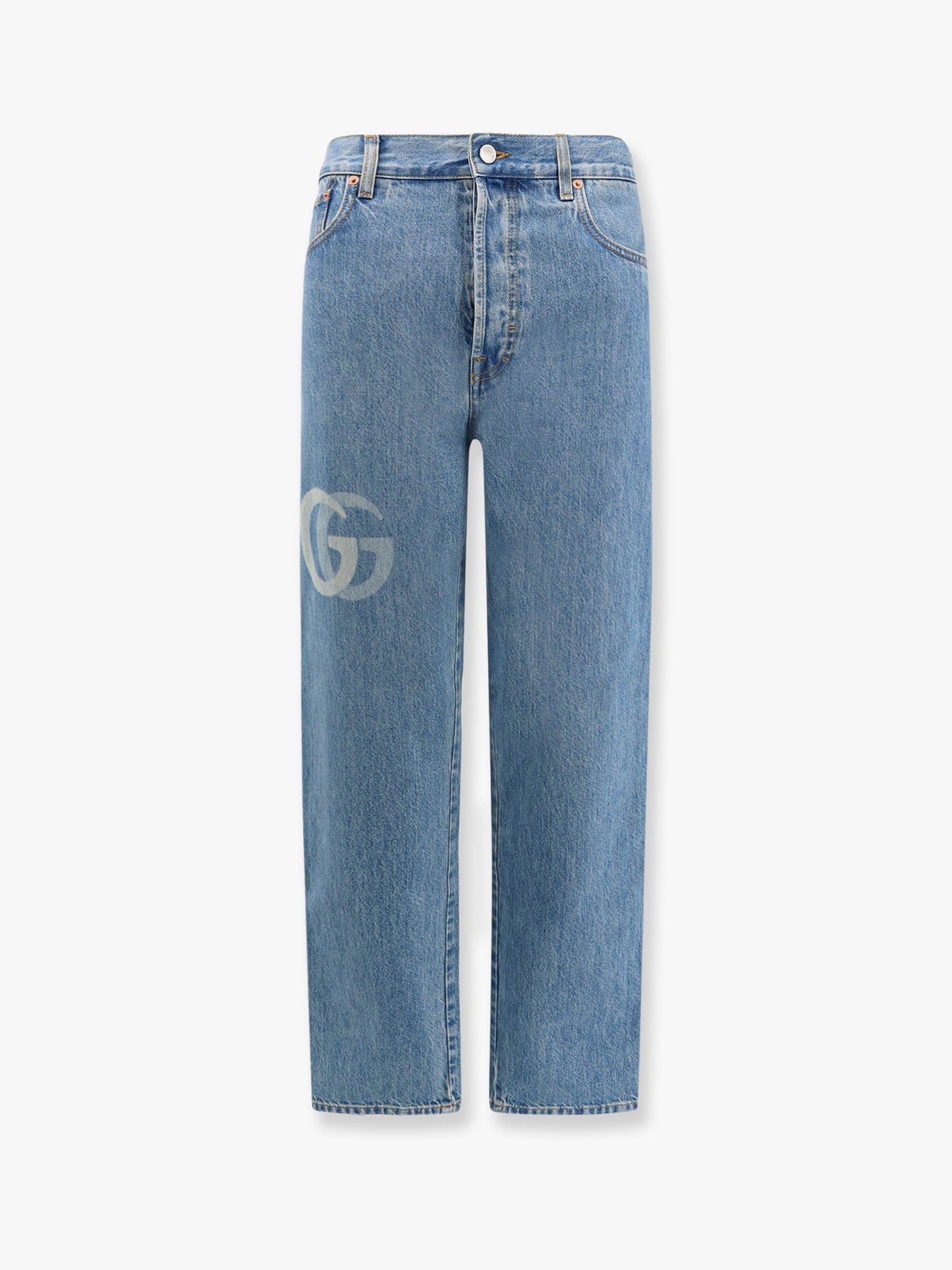 Gucci Jeans With Lasered Double G