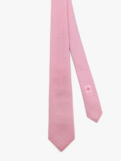 Gucci Silk Tie With Writing Motif