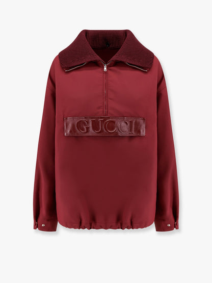Gucci Gucci Rosso Ancora Technical Gabardine Jacket