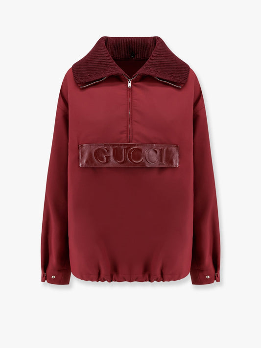 Gucci Gucci Rosso Ancora Technical Gabardine Jacket