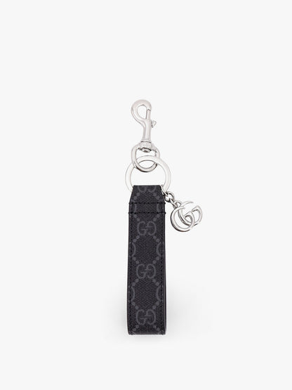 Gucci Gg Supreme Fabric Keyring