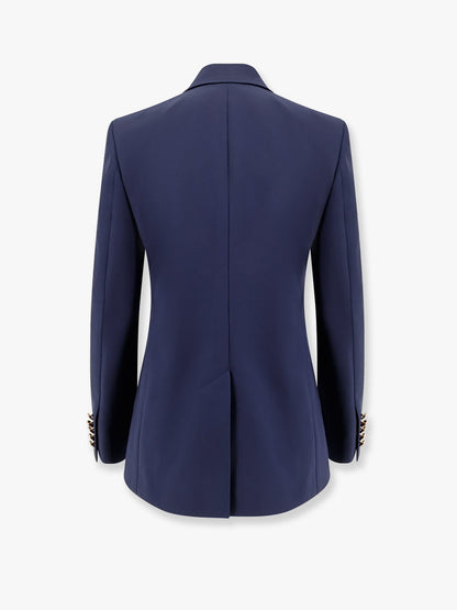 Gucci Cotton Blazer With Iconic Gucci Crest Buttons