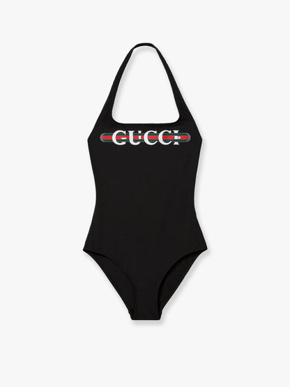 Gucci One Piece Swimwear With Gucci Print
