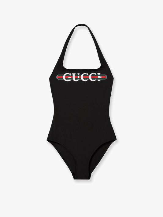 Gucci One Piece Swimwear With Gucci Print