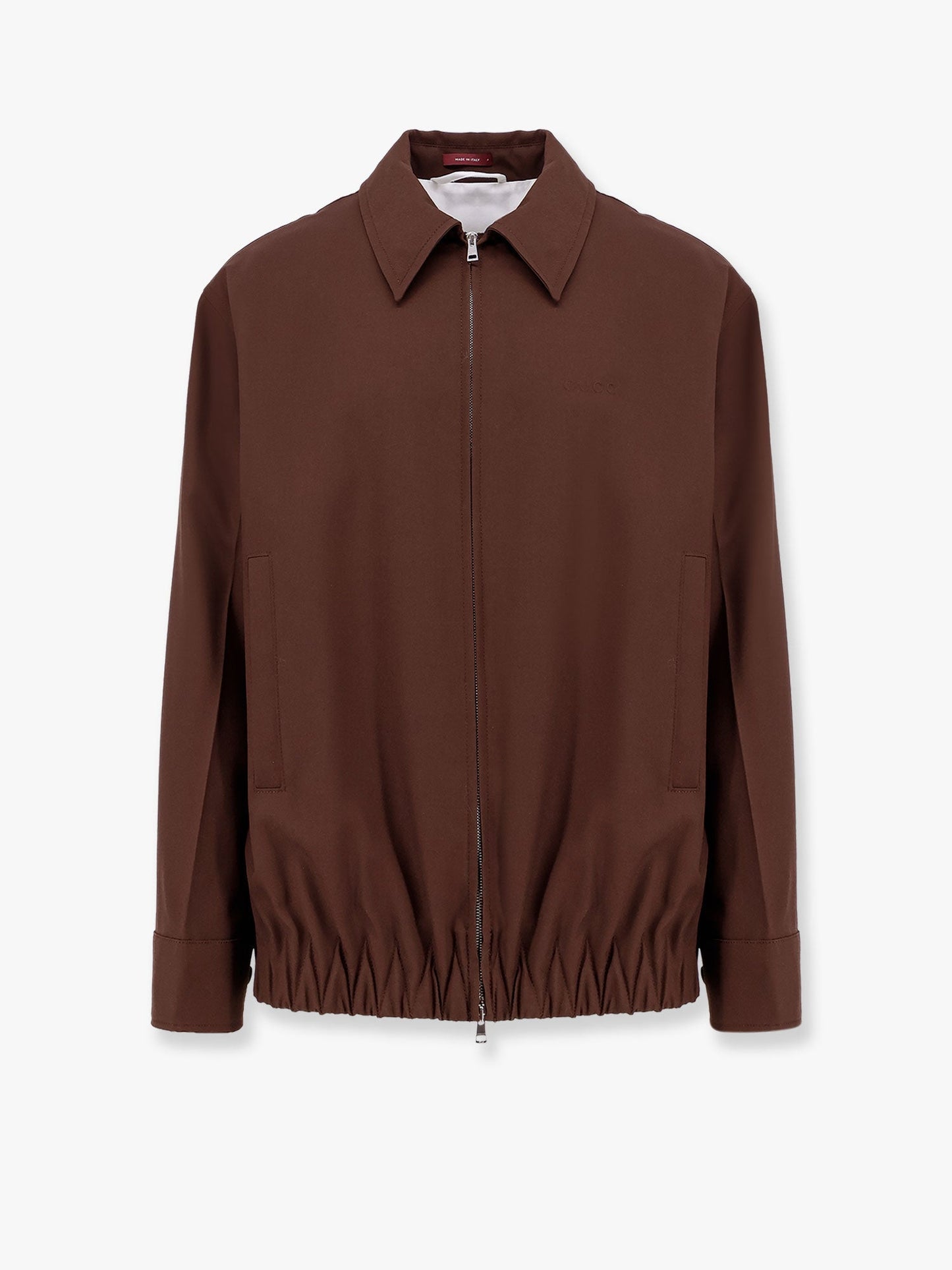 Gucci Wool Jacket With Pointed Collar