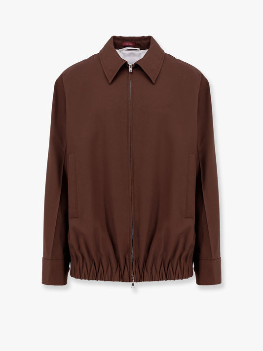 Gucci Wool Jacket With Pointed Collar