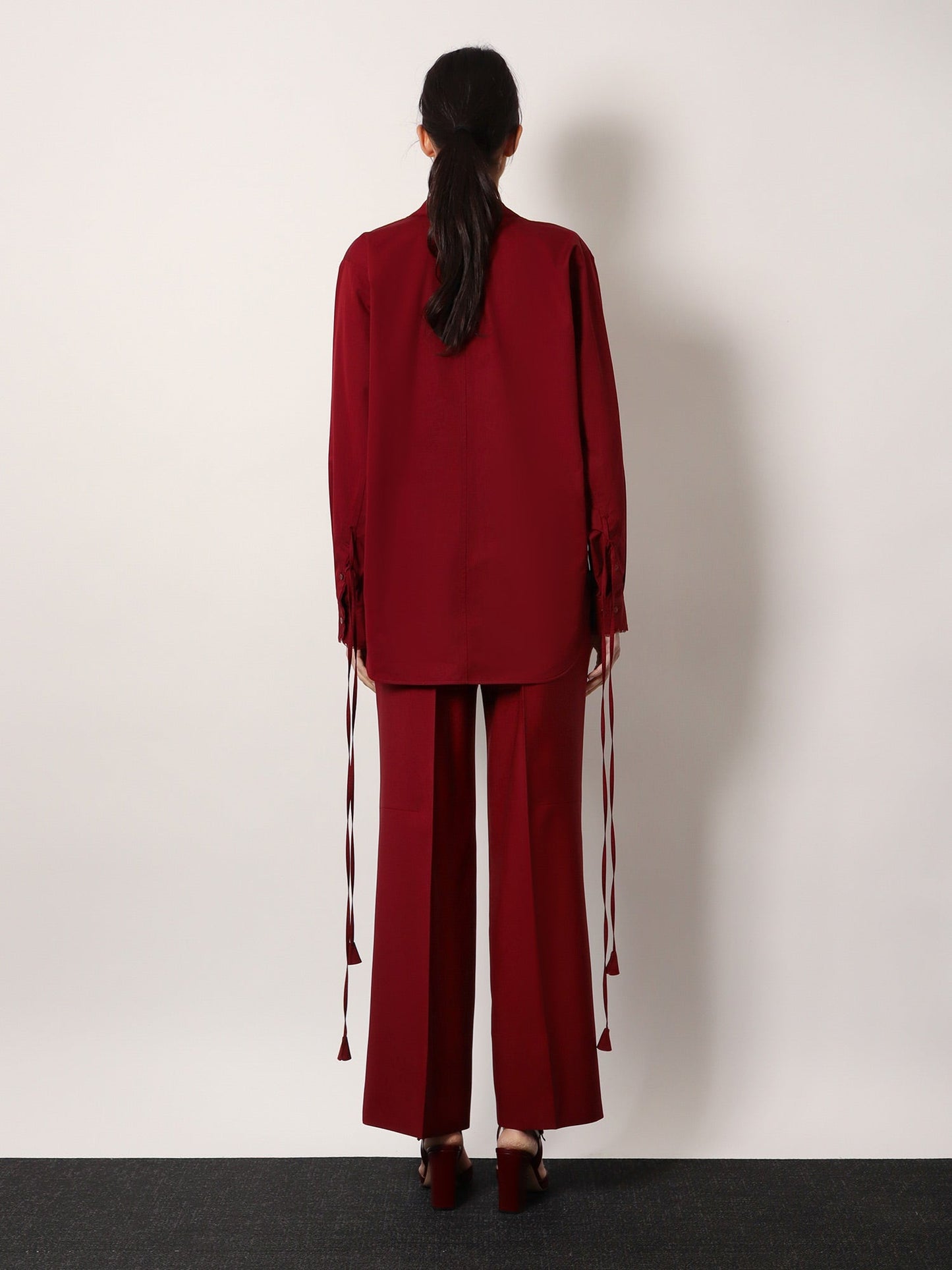 Gucci Cotton Popeline Shirt With Ties And Laces Profiles