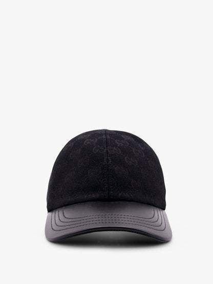 Gucci Baseball Cotton Blend Hat With Gg Motif