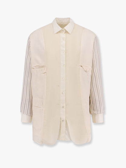 Maison Margiela Anonymity Of The Lining Reversible Wool Blend Blazer