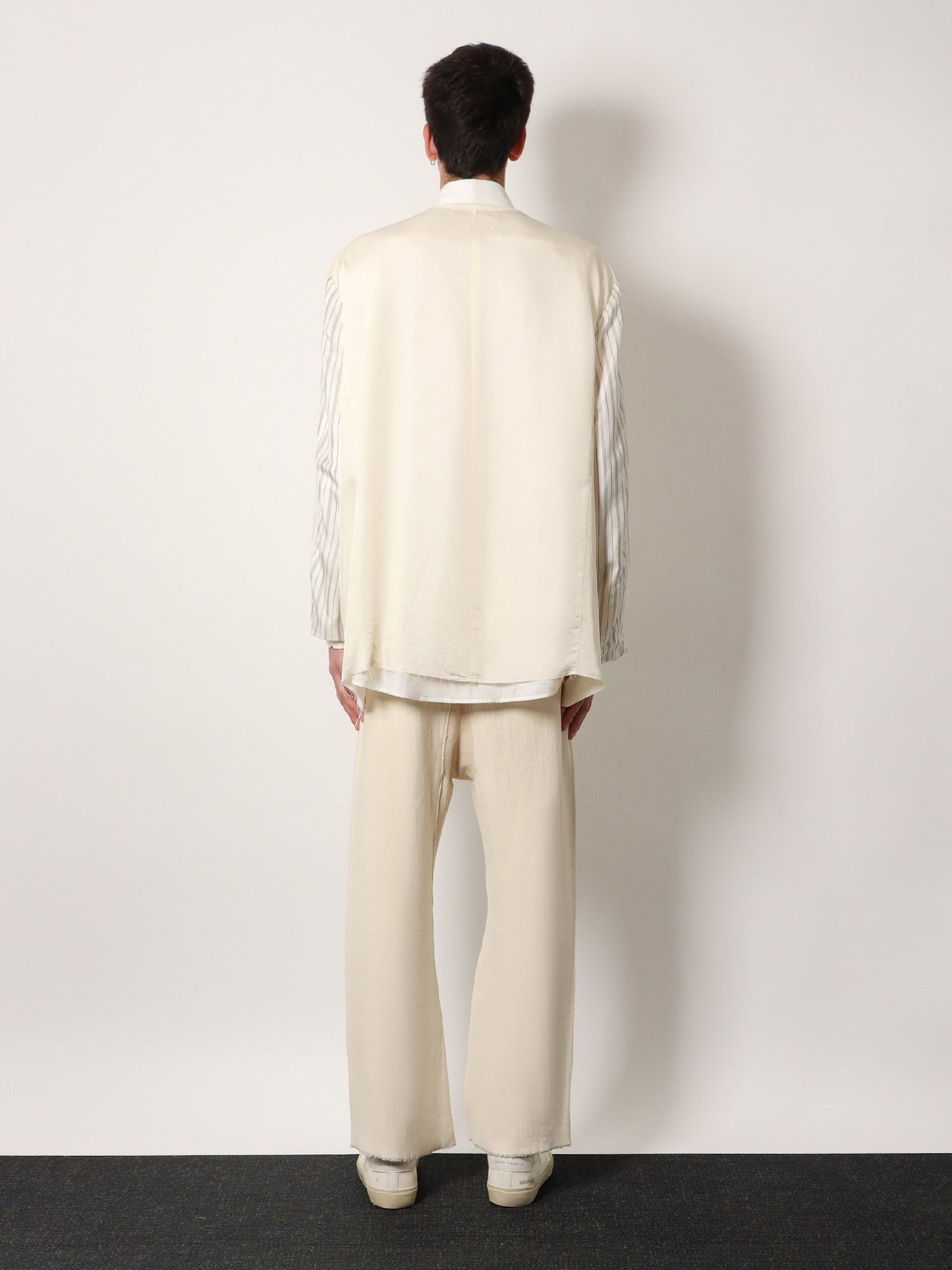 Maison Margiela Anonymity Of The Lining Reversible Wool Blend Blazer