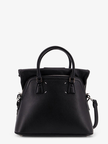 Maison Margiela 5 Ac East West Leather Bag With Shoulder Strap