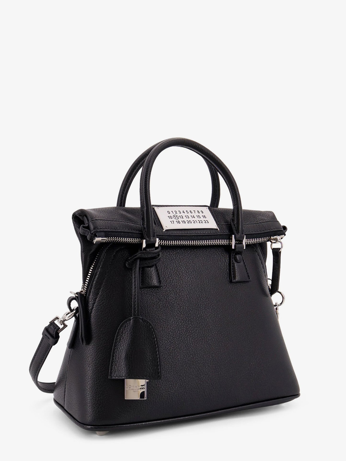Maison Margiela 5 Ac East West Leather Bag With Shoulder Strap