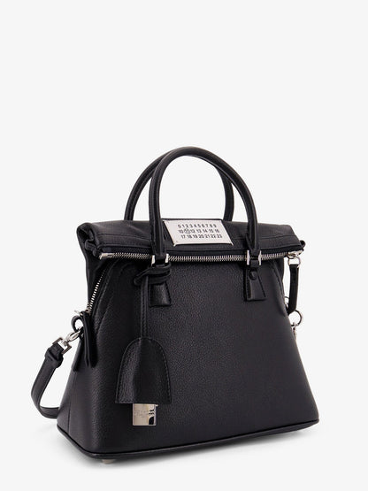 Maison Margiela 5 Ac East West Leather Bag With Shoulder Strap
