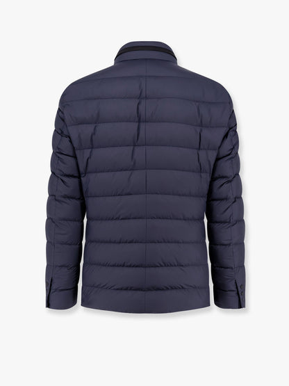 Moncler Carrelet Jacket With Zip And Buttons