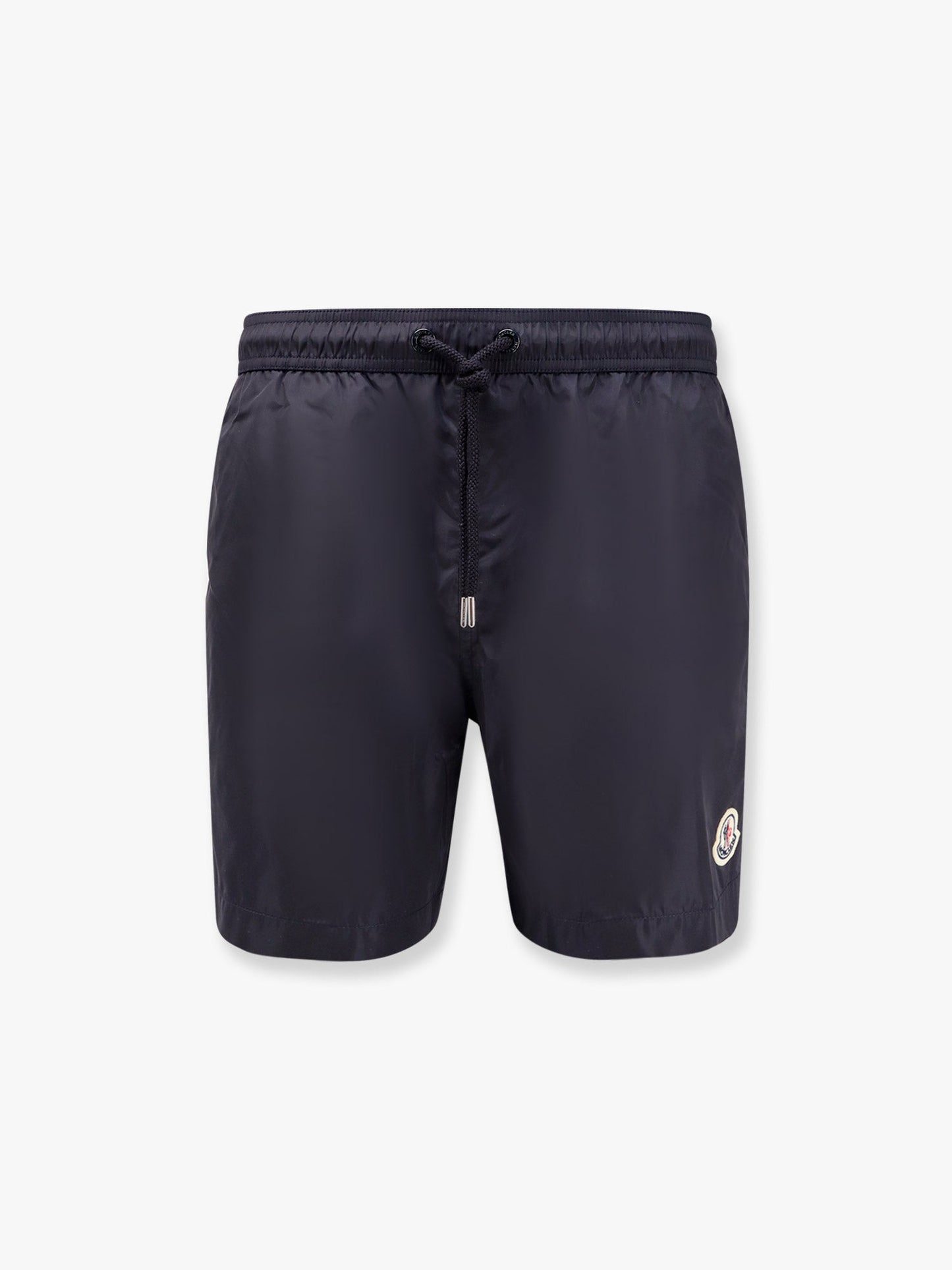 Moncler Nylon Swim Trunk With Frontal Logo Patch