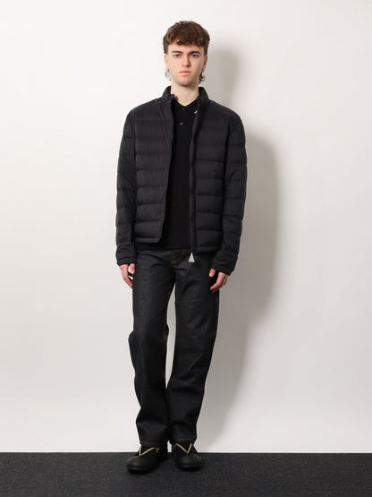 Moncler Cotton Polo Shirt With Contrasting Profiles