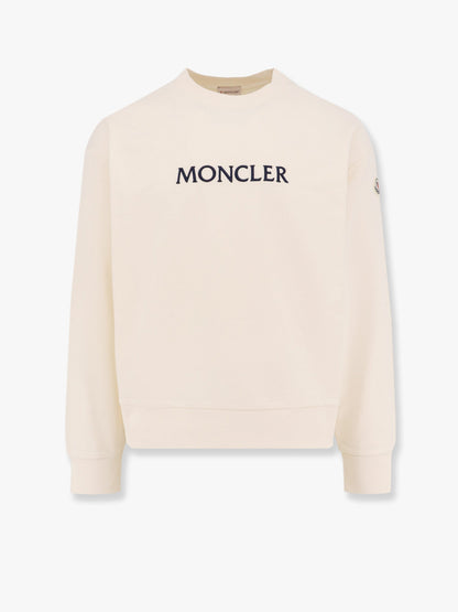 Moncler Cotton Sweatshirt With Embroidered Logo