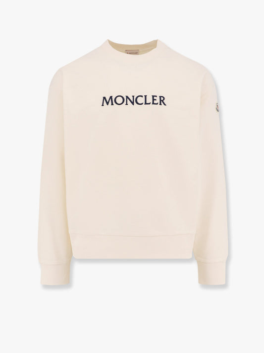 Moncler Cotton Sweatshirt With Embroidered Logo