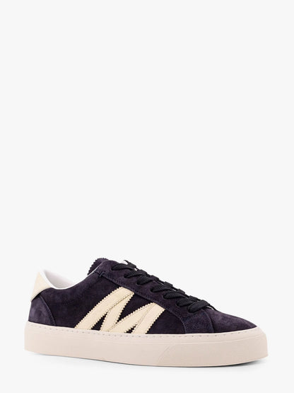 MONCLER - Low-top leather sneakers
