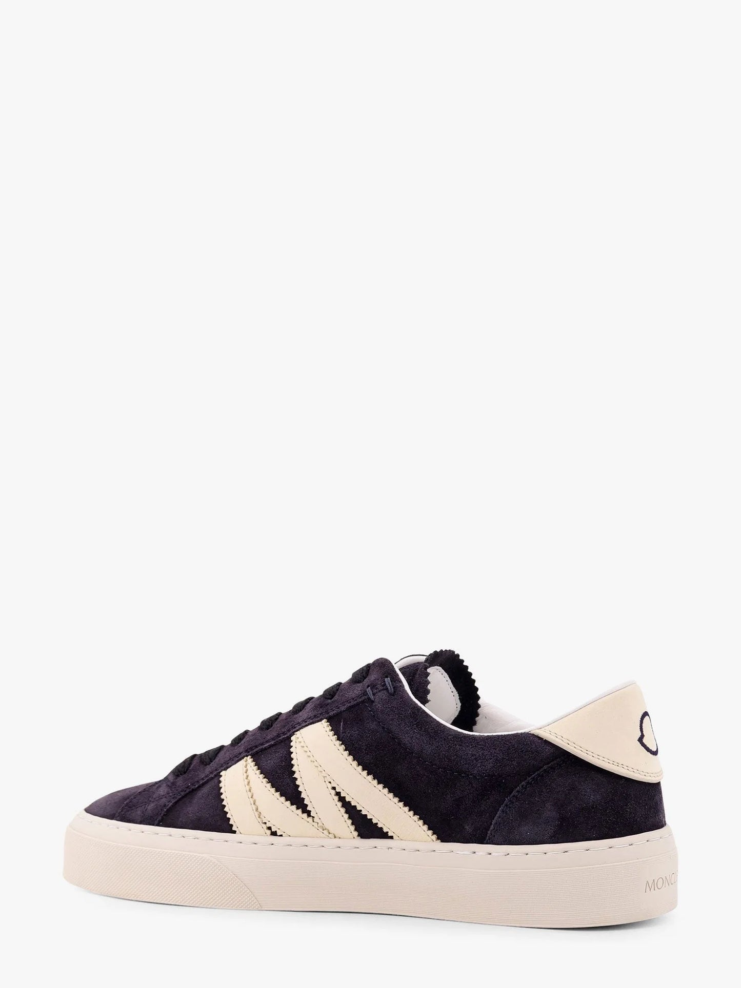 MONCLER - Low-top leather sneakers