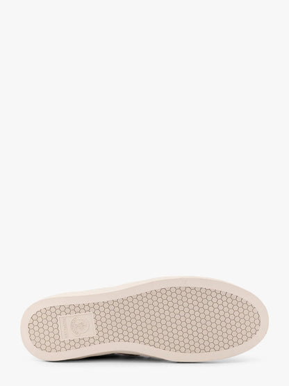 MONCLER - Low-top leather sneakers