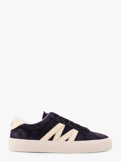 Moncler Low-top leather sneakers - Blu