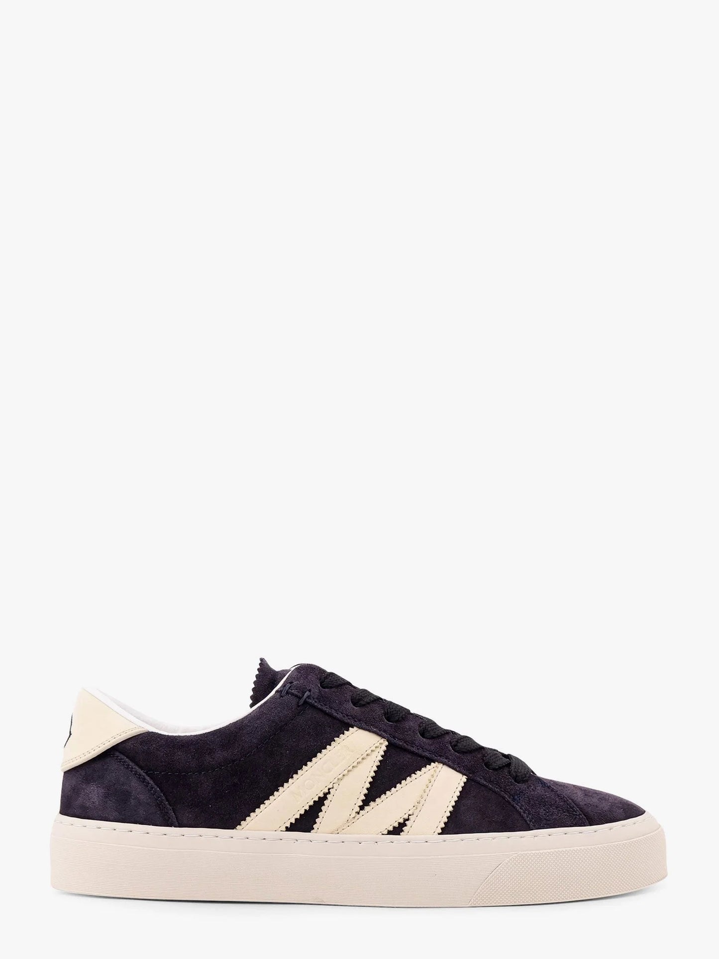 MONCLER - Low-top leather sneakers