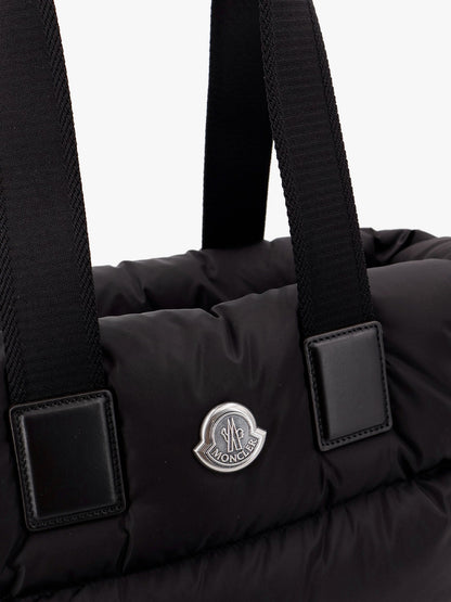 Moncler Caradoc Padded Nylon Shoulder Bag With Logo Patch