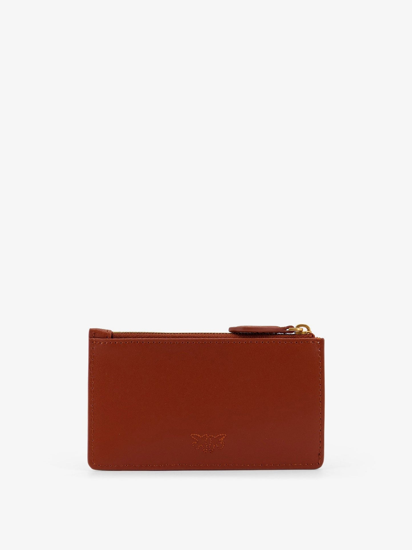 Pinko Leather Wallet With Love Birds Logo