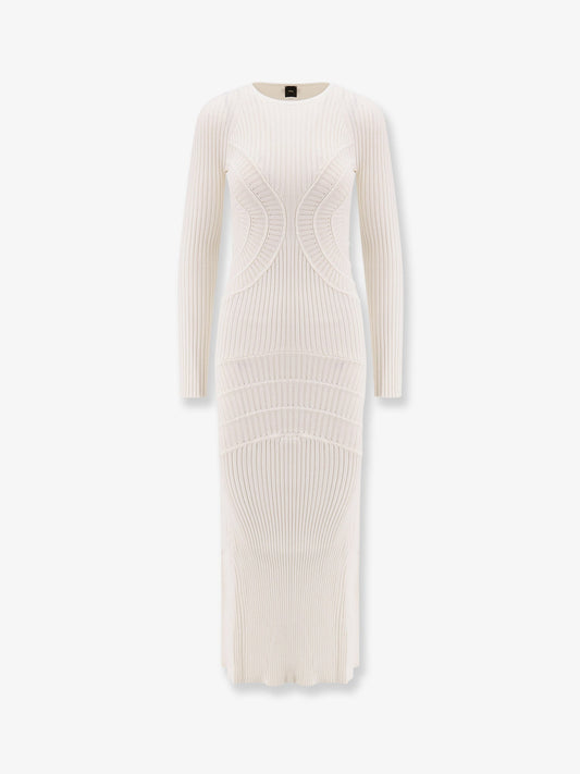 Pinko Vettore Viscose Blend Long Dress