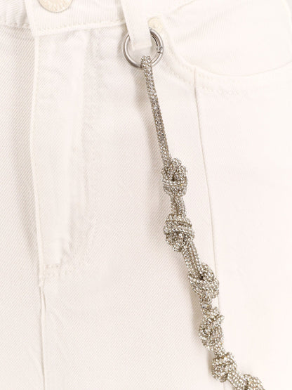 Pinko Hurghada Long Skirt With Jewel Chain