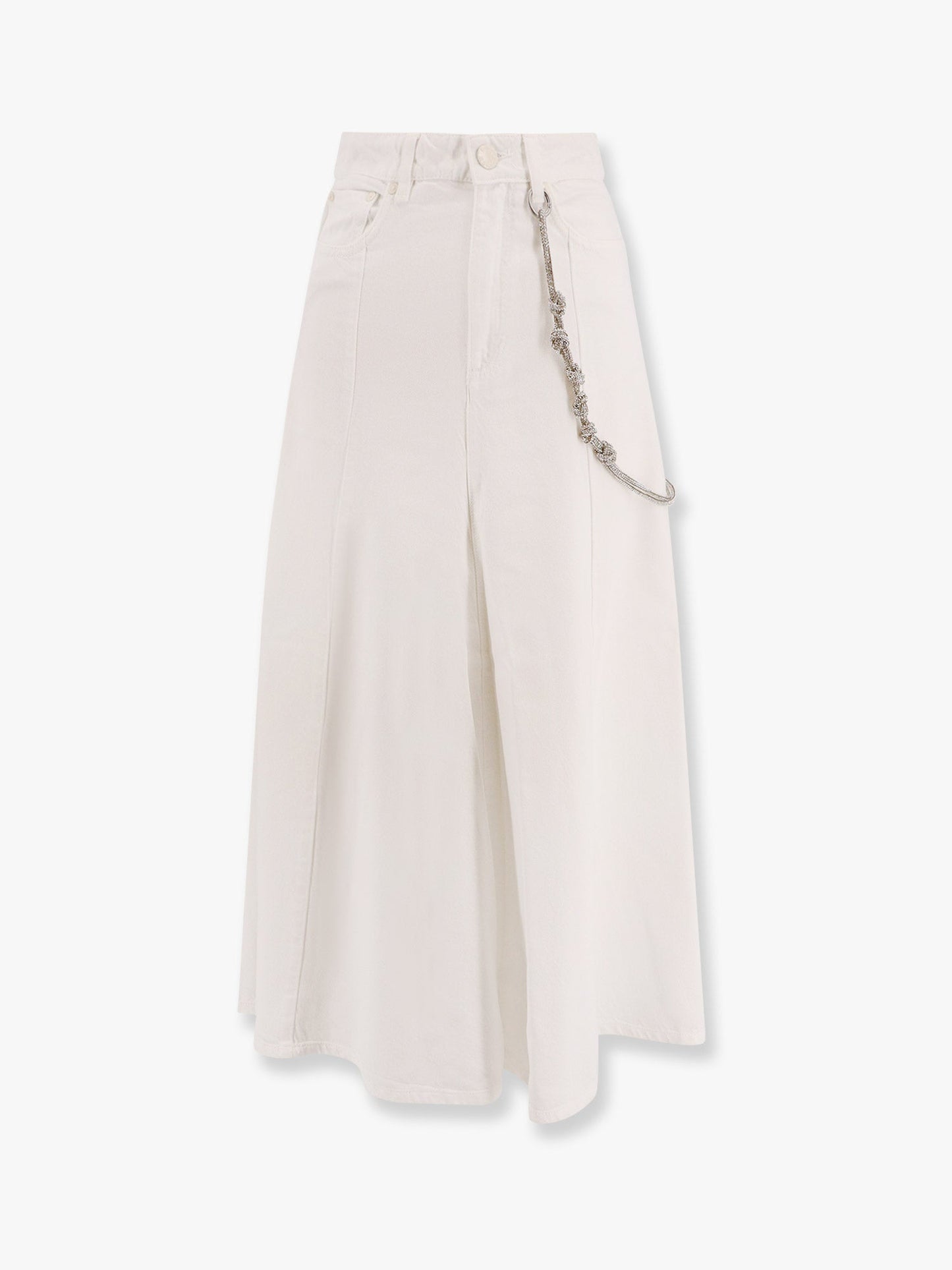 Pinko Hurghada Long Skirt With Jewel Chain