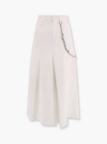Pinko Hurghada Long Skirt With Jewel Chain
