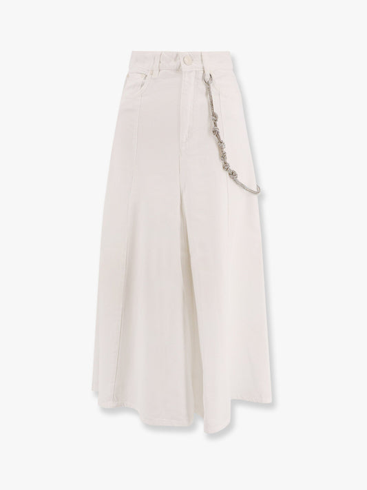 Pinko Hurghada Long Skirt With Jewel Chain