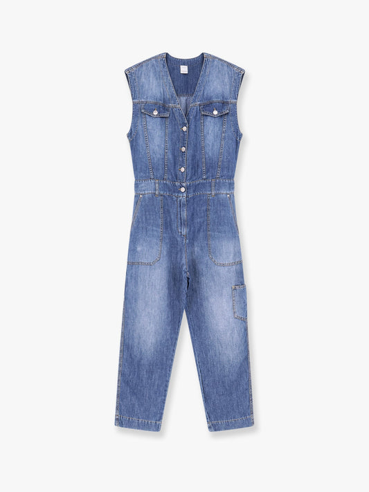 Pinko Tanzania Light Denim Jumpsuit