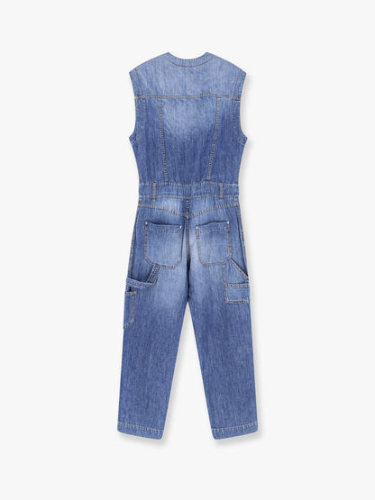 Pinko Tanzania Light Denim Jumpsuit