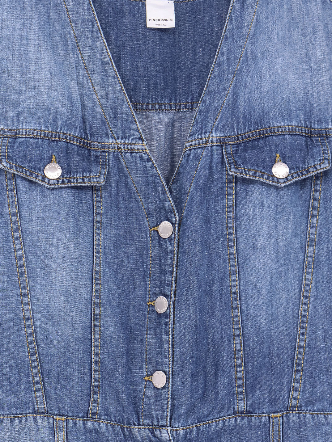 Pinko Tanzania Light Denim Jumpsuit